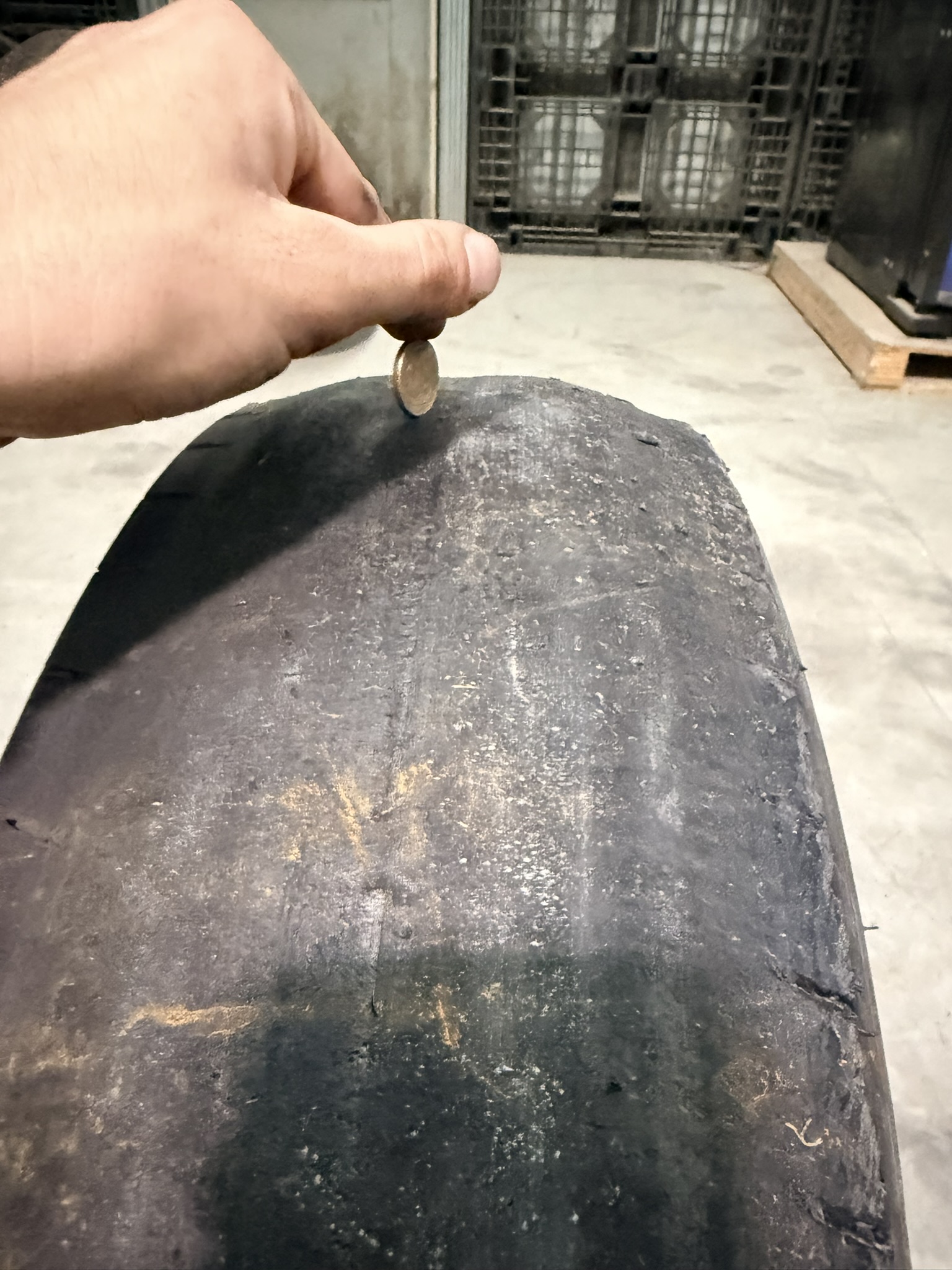 0mm tread - Illegal